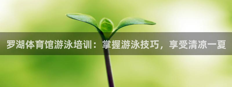 焦点娱乐拉菲11月9日：罗湖体育馆游泳培训：掌握游泳